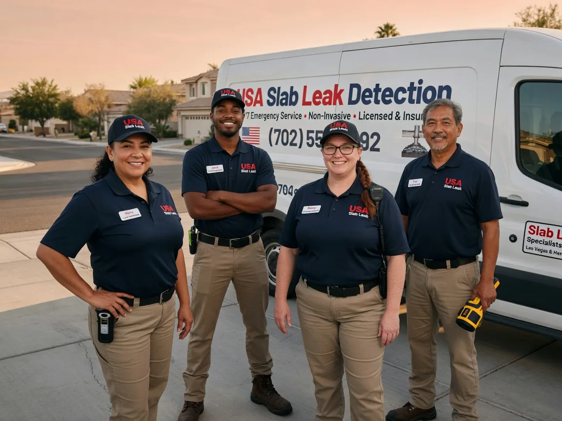Slab Leak Repair company in George, IA